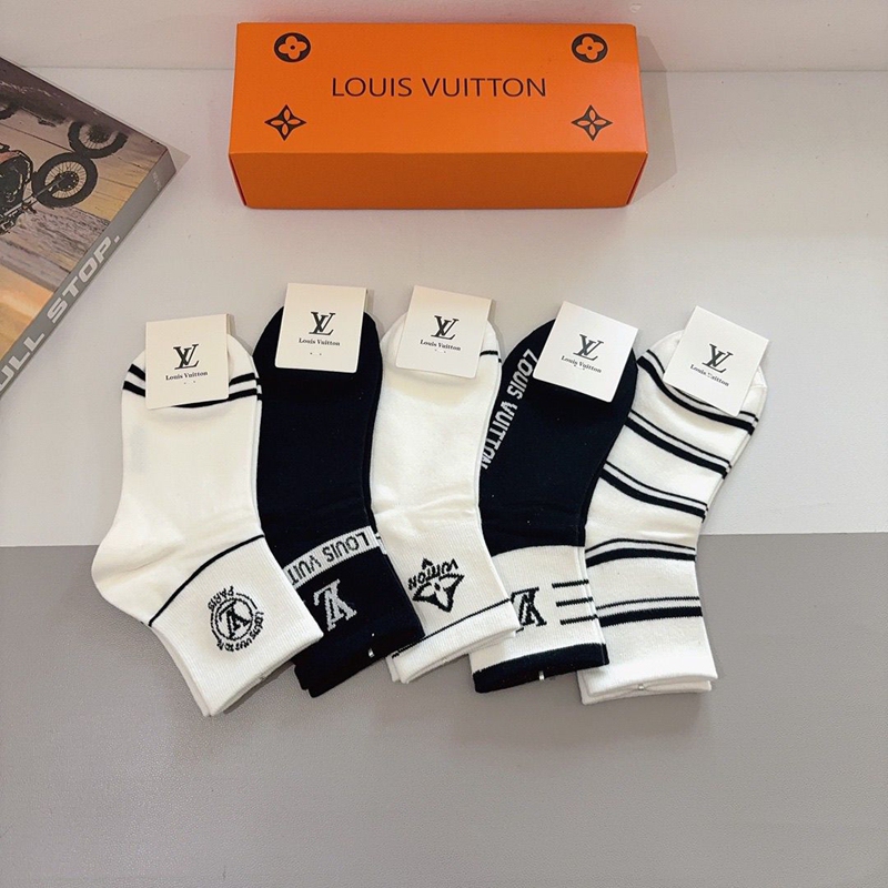 上質なlv コットン ソックス