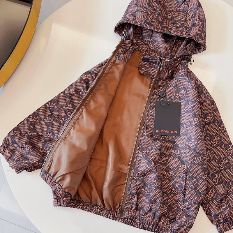 ルイヴィトン キッズ服 防風ジャケット