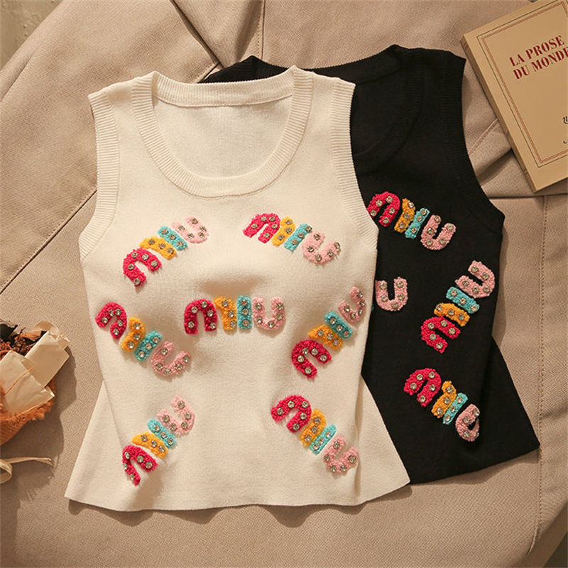 ハイブランドMiuMiuタンクトップtシャツ