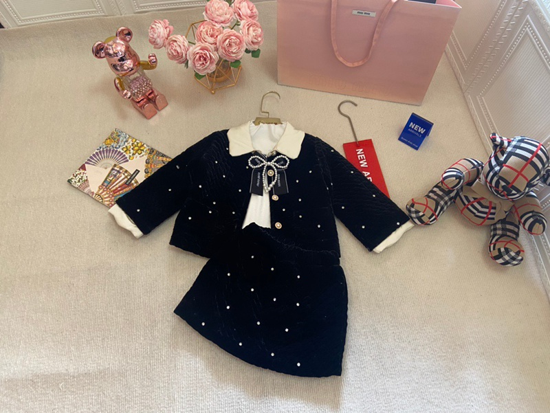 MiuMiuハイブランドガールズ中綿コート