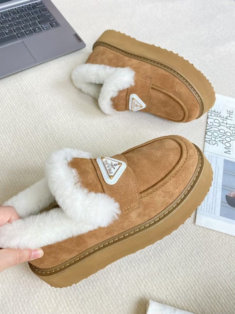 Prada スエード ムートン