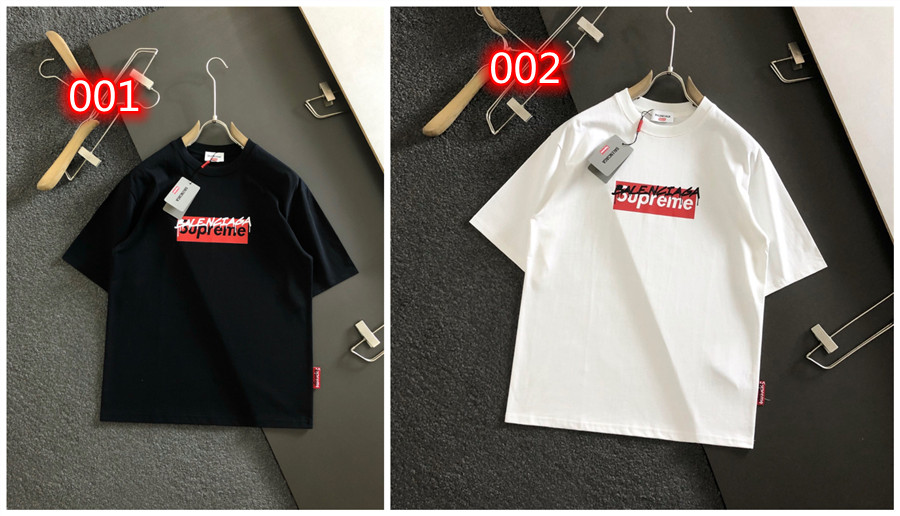  ブランド supreme 半袖 Tシャツ 男女兼用 