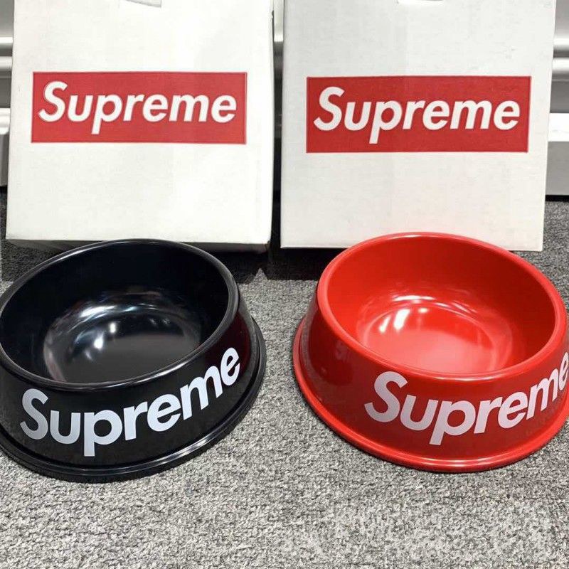 Supremeシュプリーム犬猫フードボウル ペット食器 餌