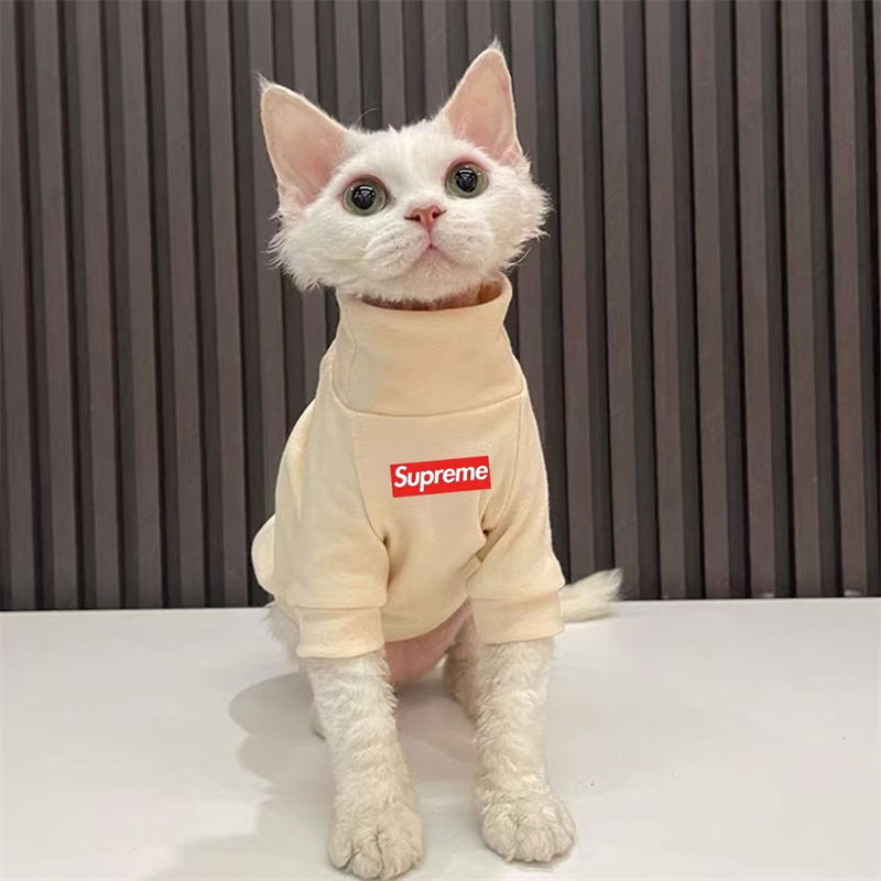 シュプリームブランド猫服 
