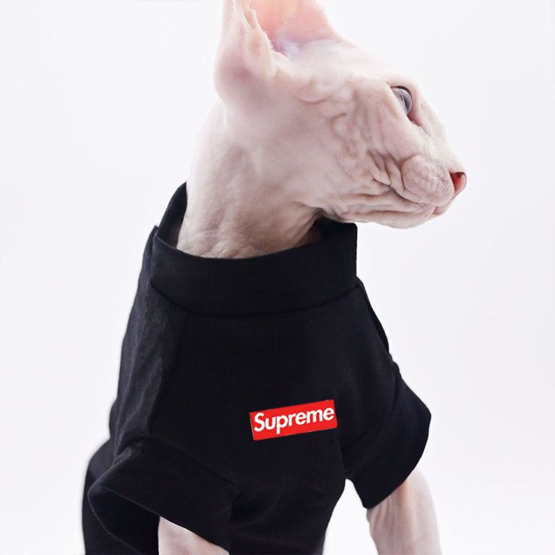 Supremeスフィンクス猫の服かわいい