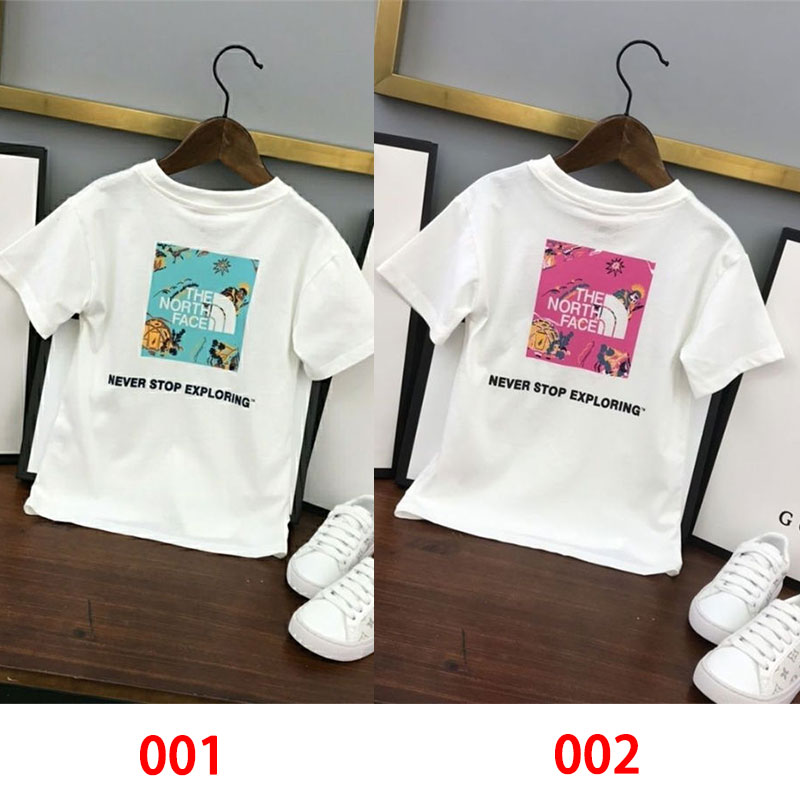  THE NORTH FACEキッズ韓国 tシャツ