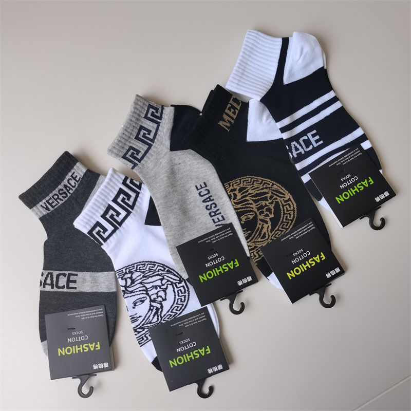 Versace  コットン ソックス 
