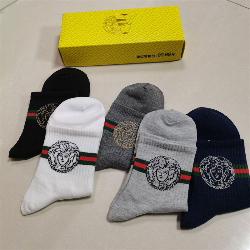 ヴェルサーチコットン ソックス 