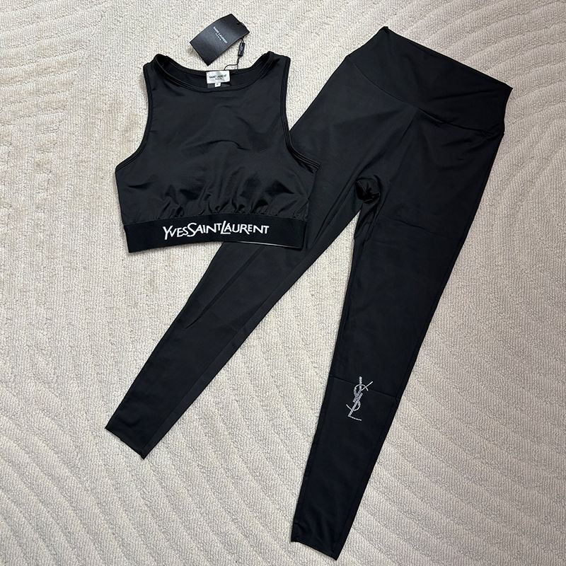 ブランドYSLヨガウェアセットセット