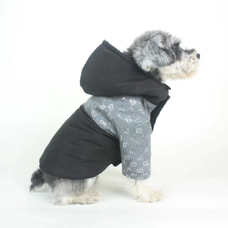 ハイブランドggペット服犬の秋冬服暖かいジャケット
