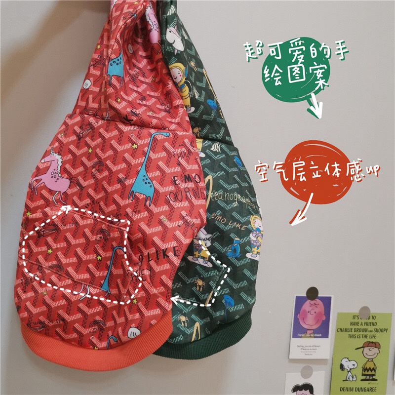 ハイブランドゴヤール ペット服 犬服ドッグパーカー