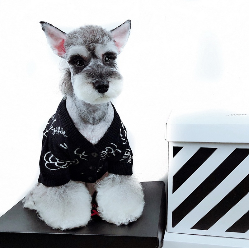 ハイブランド シャネル ペット用品 犬服 セーター 猫の服 ドッグニット服 かわいい