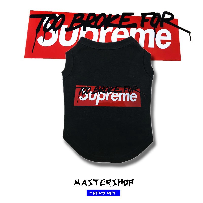 ブランド Supremeペット用品 犬服 ベスト 