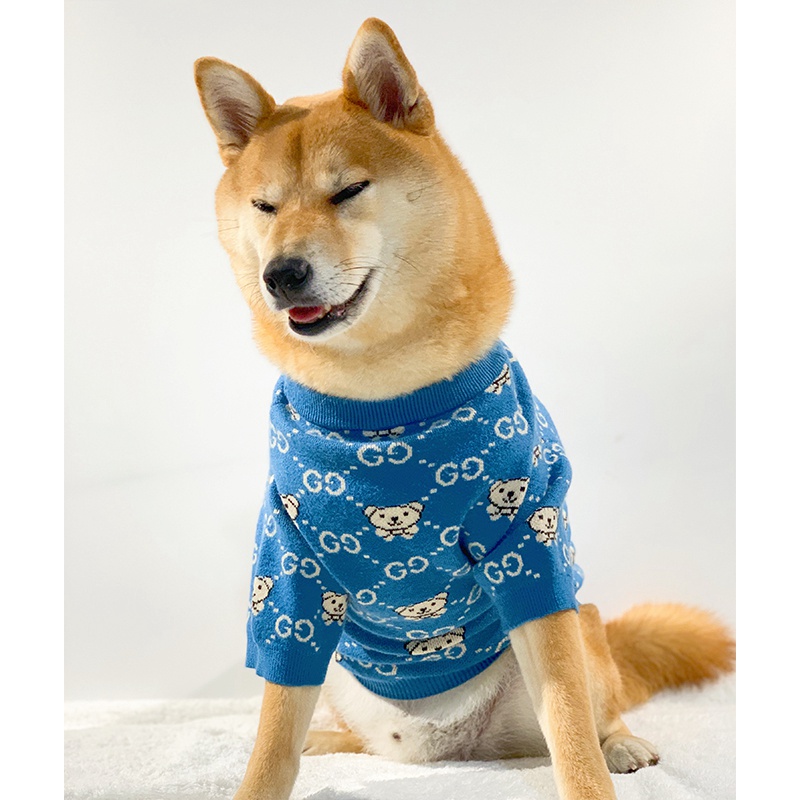 ブランド gg ペット服 猫犬 セーター かわいい 犬ニット服