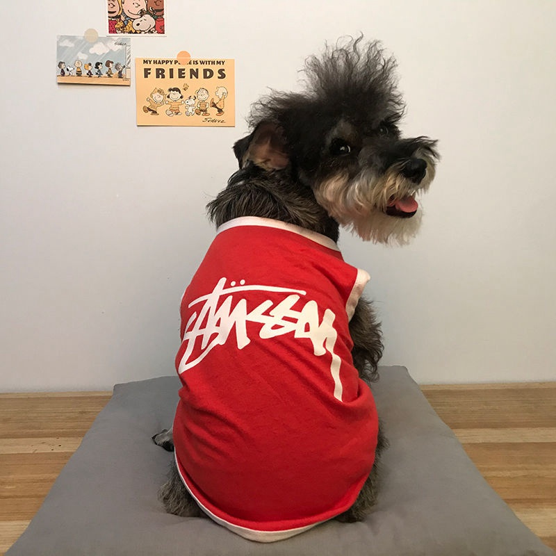 STUSSY ブランド ペットウェア 犬服 tシャツ ベストペット 洋服