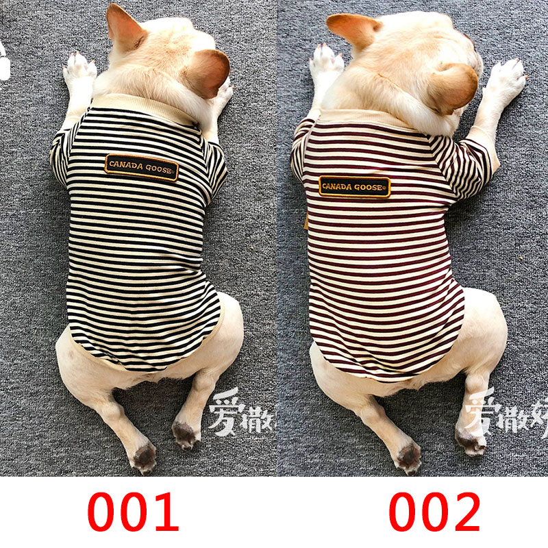 Canada Goose ペット 犬服 tシャツ ドッグ洋服 かわいい ドッグウェア