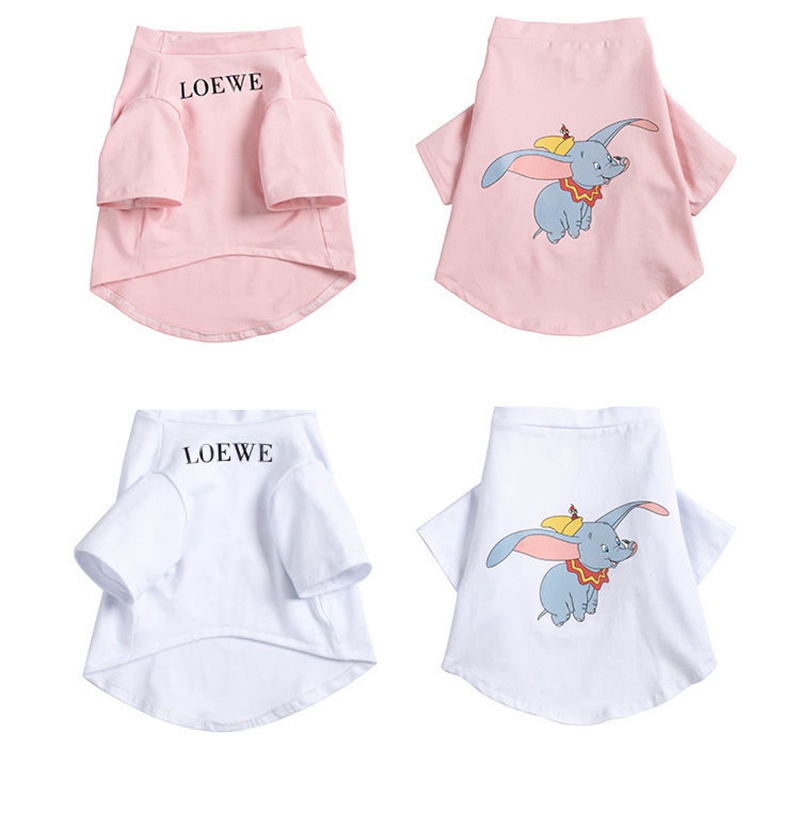 Loewee ブランド 犬服  tシャツ パーカー 春夏向け 小中型犬