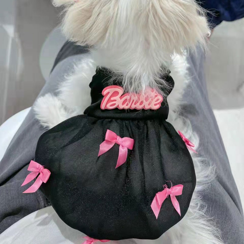 barbie 犬服 ドレス ブランド洋服 パロディー バービー 犬ワンピース