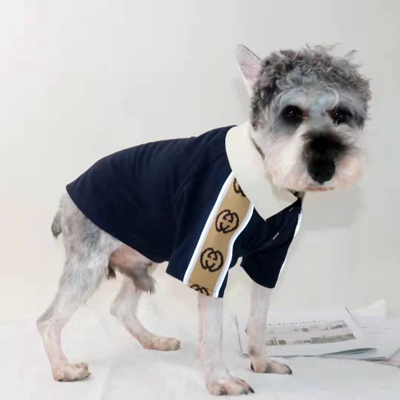 ドッグウェア 中大型犬 ペット服 ロゴtシャツ 犬のT-シャツ 