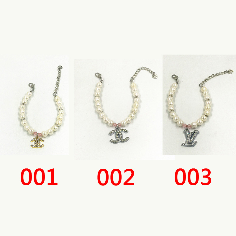 CHANEL 犬用ネックレス シャネル 猫 ペット用首輪アクセサリー 