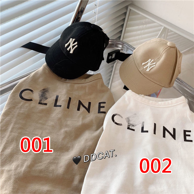 ブランド CELINE 犬服 tシャツ パーカー 春夏向け