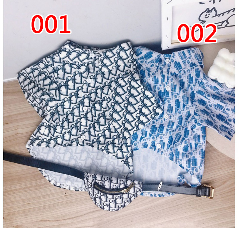 ブランド ディオール ペットドッグ 犬服 シャツ