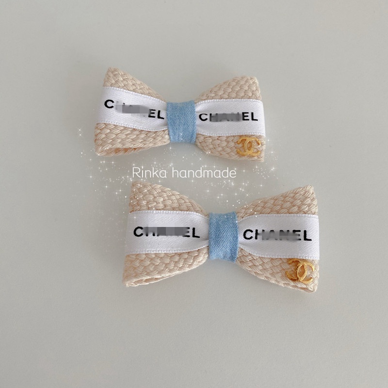 CHANEL グリッター バレッタ 髪留め