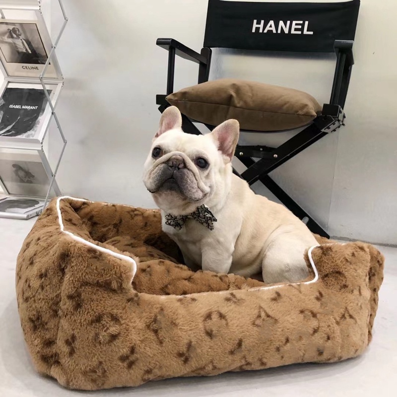  Louis Vuitton 犬 クッション もこもこ ふわふわ 