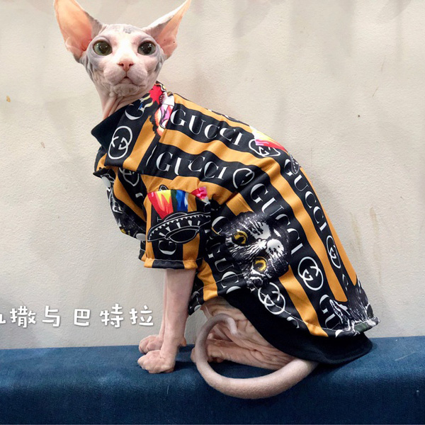 Gg ブランド 猫用品 猫ウェア 激安 シャツ 