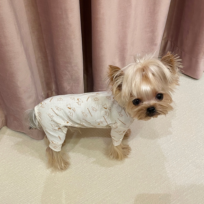 スヌーピー ブランド 犬服 tシャツルームウェア
