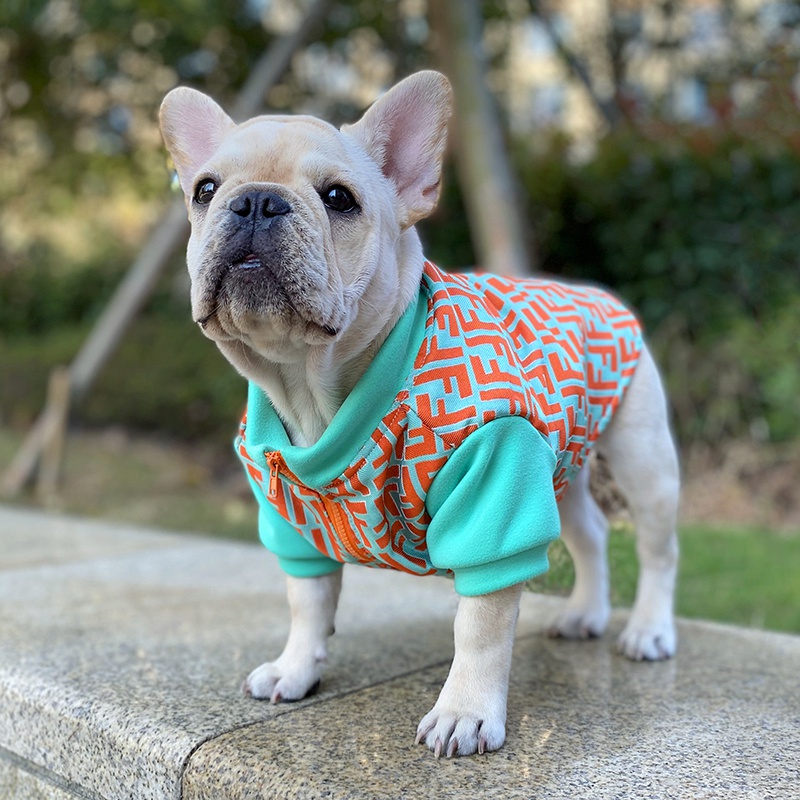 フェンディ ペット服 猫ウェア 犬用中綿ジャケット