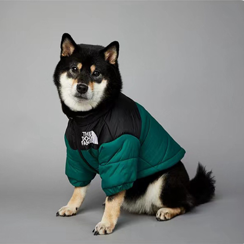 the north face ブランド風 犬服 中綿コート