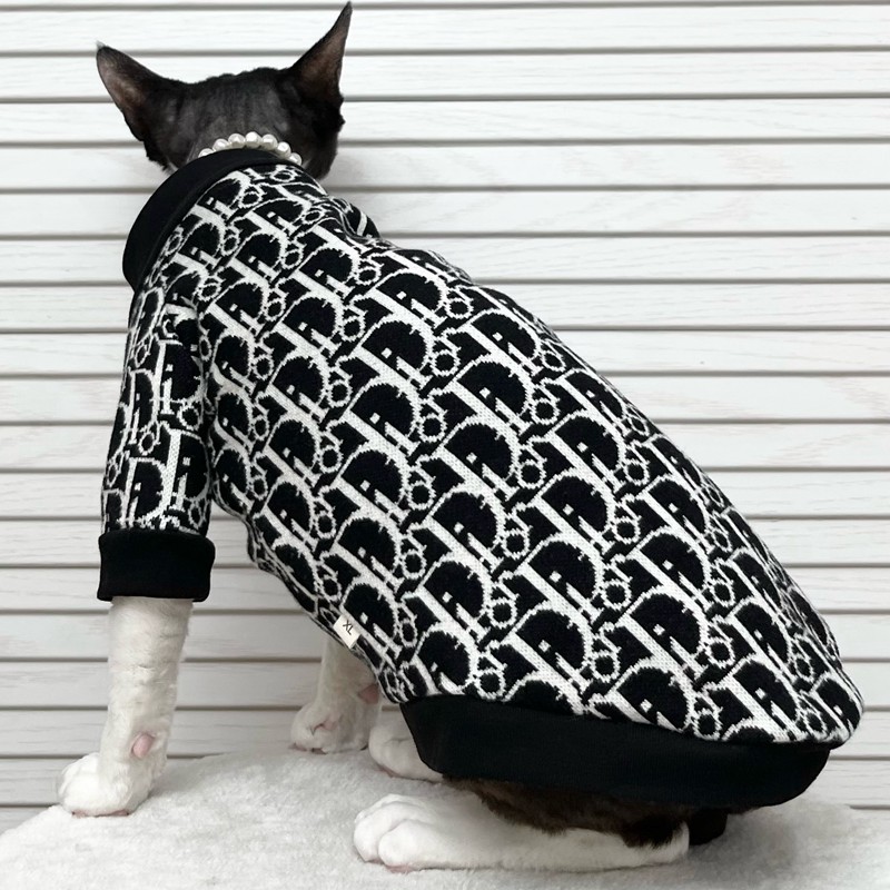 ブランド dior 猫服ｔシャツ ペット服