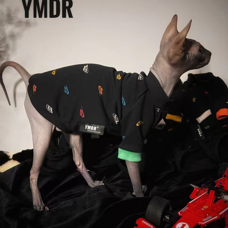 ナイキ 無毛猫 スフィンクス服 パーカー 