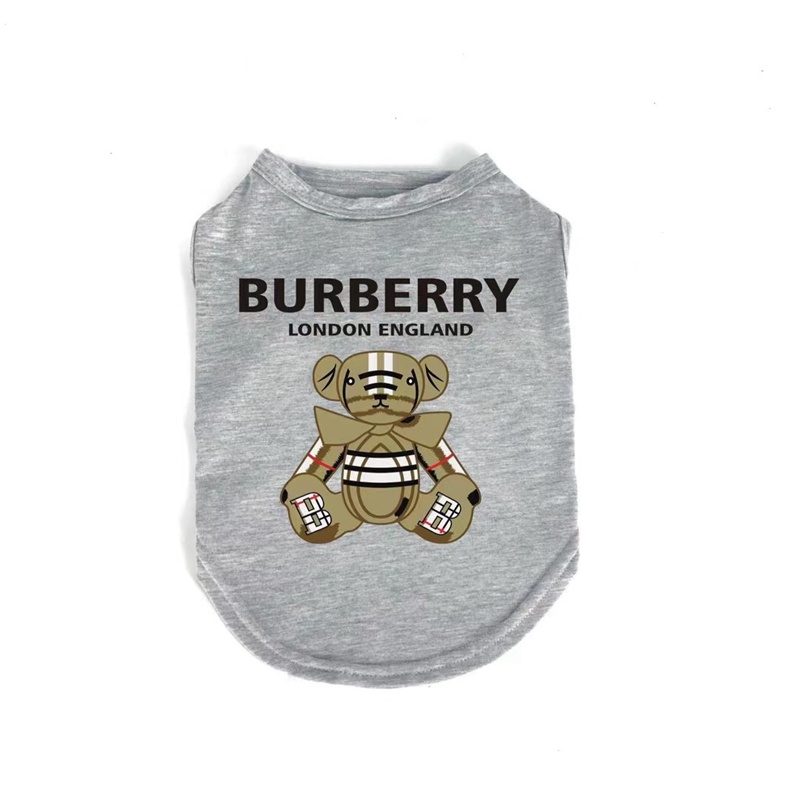Burberry 犬の服 Ｔシャツ 夏 
