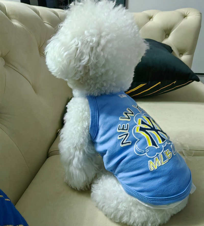 MLB ブランド 犬服 tシャツ ペット洋服 猫ウェア ロゴ入れ かわいい 犬のベスト 快適 柔らかい 肌触り良い 袖なし  夏の服